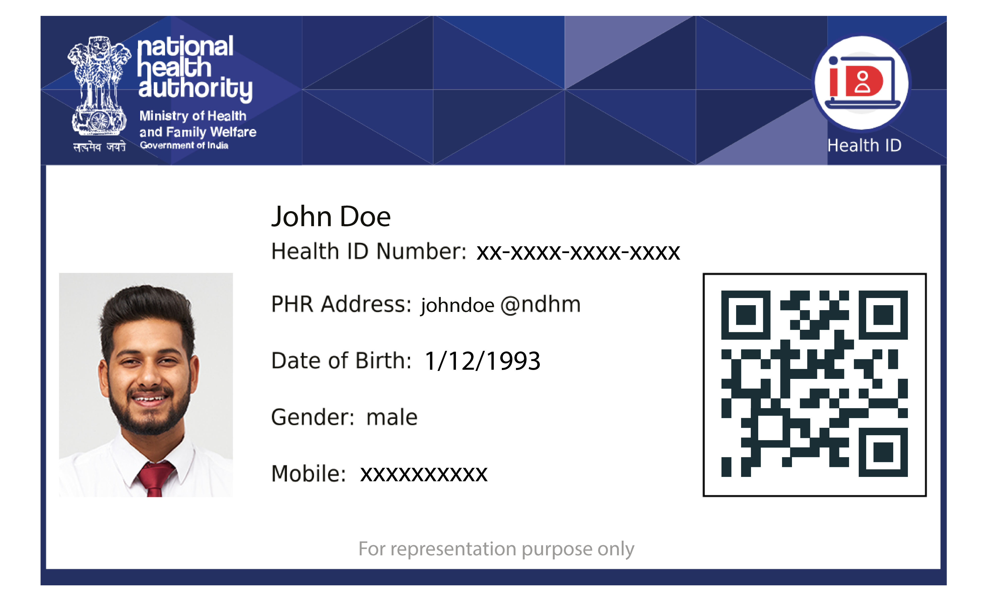 ABHA PVC CARD