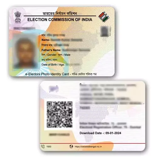 VOTER PVC CARD
